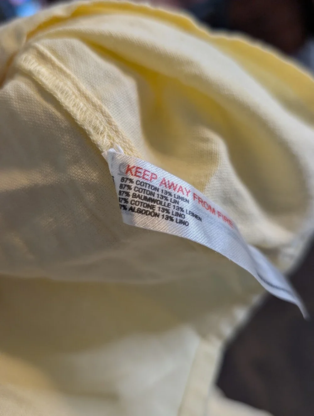 Free‎ People Bom Bom Island Buttered Up Linen Mini Dress Size Large New
